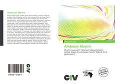 Copertina di Ambrose Martin