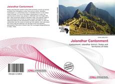 Capa do livro de Jalandhar Cantonment 