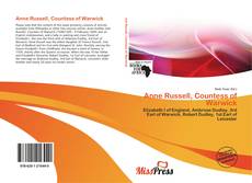 Bookcover of Anne Russell, Countess of Warwick