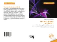 Buchcover von Thomas Blake (minister)