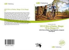 Bookcover of 2012 Giro d'Italia, Stage 12 to Stage 21