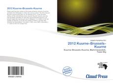 Bookcover of 2012 Kuurne–Brussels–Kuurne