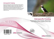 Capa do livro de Interspecific Feeding 