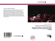 Capa do livro de Tránsito Montepeque 