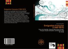 Bookcover of Émigration Française (1789-1815)