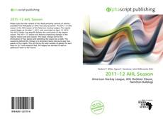 2011–12 AHL Season的封面