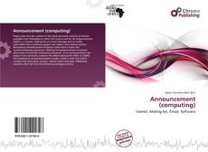 Buchcover von Announcement (computing)