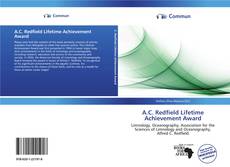 Capa do livro de A.C. Redfield Lifetime Achievement Award 