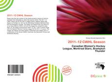 Portada del libro de 2011–12 CWHL Season