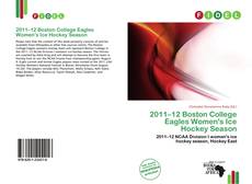 Buchcover von 2011–12 Boston College Eagles Women's Ice Hockey Season