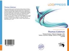 Couverture de Thomas Coleman