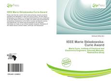 IEEE Marie Sklodowska-Curie Award的封面