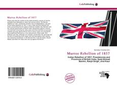 Capa do livro de Murree Rebellion of 1857 