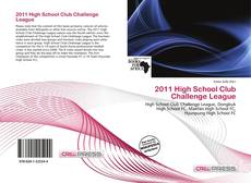 Capa do livro de 2011 High School Club Challenge League 