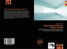 Bookcover of International Dennis Gabor Award