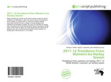 Bookcover of 2011–12 Providence Friars Women's Ice Hockey Season