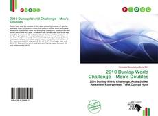 Buchcover von 2010 Dunlop World Challenge – Men's Doubles