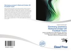 Bookcover of Germany women's National Under-20 Football Team