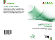 Buchcover von 2012 World Open (Snooker)