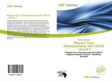 Players Tour Championship 2011/2012 – Event 1 kitap kapağı