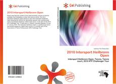 Buchcover von 2010 Intersport Heilbronn Open