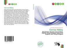 Capa do livro de Carrow Abbey 