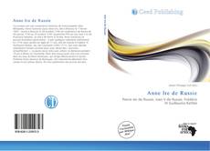 Portada del libro de Anne Ire de Russie