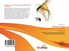 Bookcover of Players Tour Championship 2011/2012 – Event 5