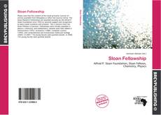 Capa do livro de Sloan Fellowship 