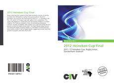 Capa do livro de 2012 Heineken Cup Final 