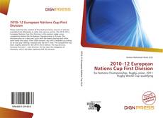 Bookcover of 2010–12 European Nations Cup First Division