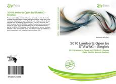 Copertina di 2010 Lambertz Open by STAWAG – Singles