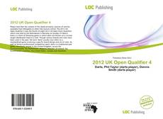 Bookcover of 2012 UK Open Qualifier 4