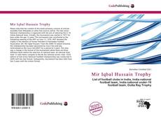 Capa do livro de Mir Iqbal Hussain Trophy 