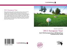 Bookcover of 2012 European Tour