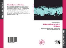 Capa do livro de Nikolai Borisovich Delone 