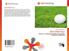 Portada del libro de 2012 PGA Tour