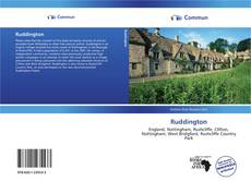 Capa do livro de Ruddington 