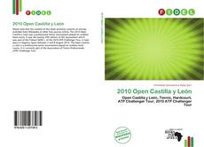 Capa do livro de 2010 Open Castilla y León 