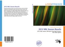 2012 NRL Season Results kitap kapağı