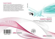 Capa do livro de Lazare Lejeans 