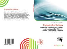 Portada del libro de François Barthélemy