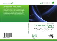 Copertina di 2010 Prosperita Open – Singles