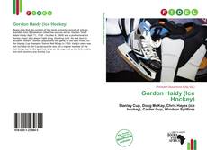 Capa do livro de Gordon Haidy (Ice Hockey) 