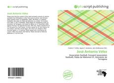 José Antonio Vélez的封面