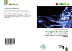 Capa do livro de François de Jaucourt 