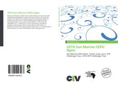 Capa do livro de 2010 San Marino CEPU Open 