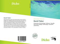 Couverture de David Tabor