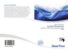 Bookcover of Lynton Rowlands