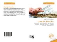 Buchcover von Change Machine